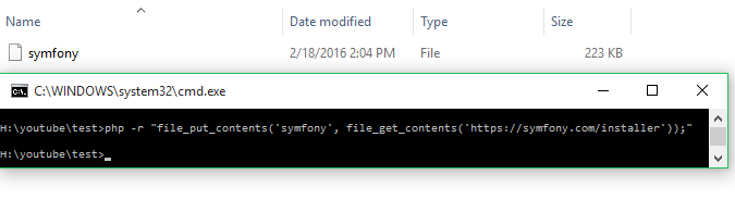 symfony command file